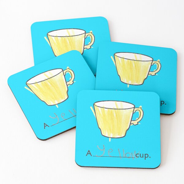 Item preview, Read, Write and Draw - A Yellow Cup -  designed and sold by waltzermitty.