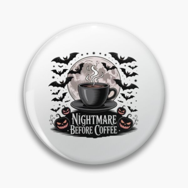 Item preview, nightmare before coffee designed and sold by szydelkowanika.