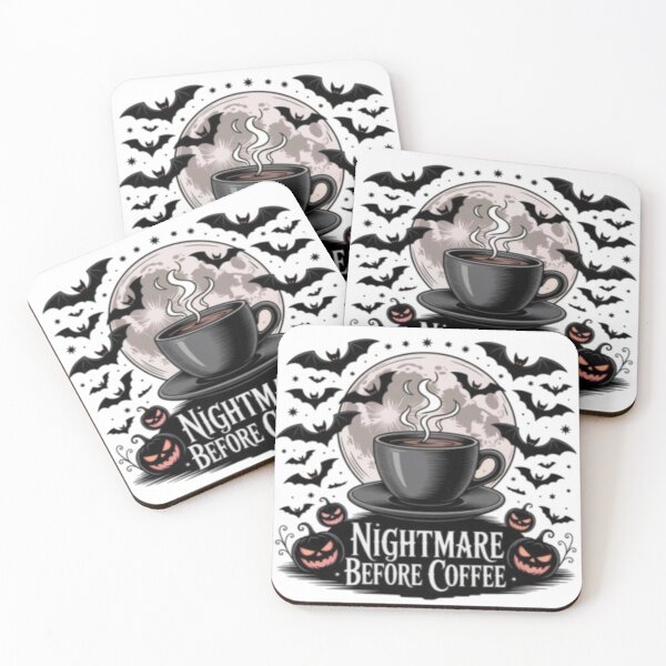 Item preview, nightmare before coffee designed and sold by szydelkowanika.