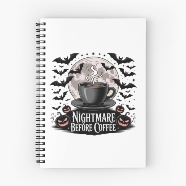 Item preview, nightmare before coffee designed and sold by szydelkowanika.