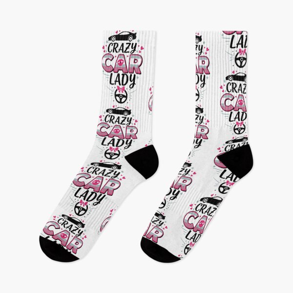Item preview, Crazy Car Lady – Funny Car Lover design for Women designed and sold by LuxeGraphix.