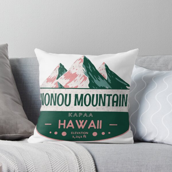 Item preview, Nonou Mountain, Kapaa, Hawaii, Mountain Design designed and sold by Wanderful-roads.
