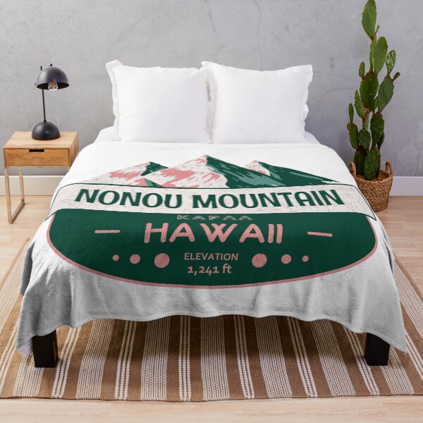 Item preview, Nonou Mountain, Kapaa, Hawaii, Mountain Design designed and sold by Wanderful-roads.