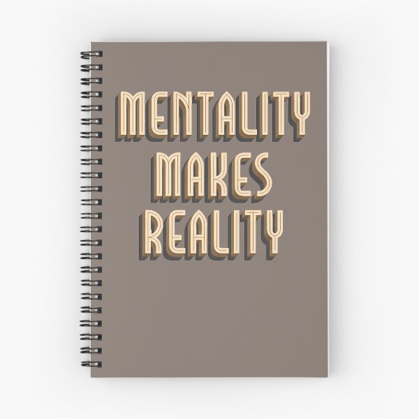 Item preview, Mentality Makes Reality designed and sold by ZN Design.