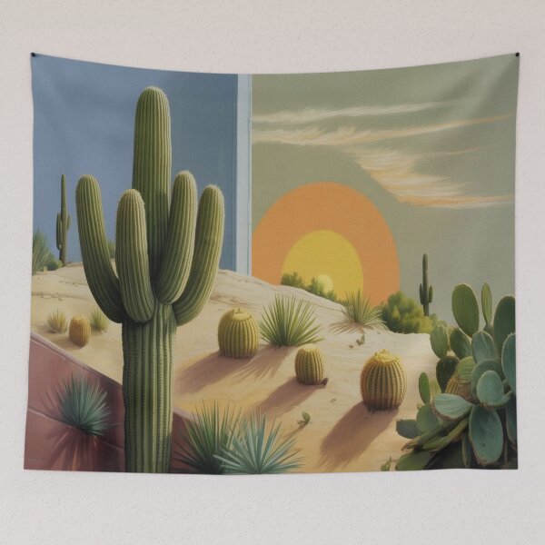 Item preview, Lifestyle Hub: Desert Sunset Minimalist Calm designed and sold by M&M Lifestyle Hub.