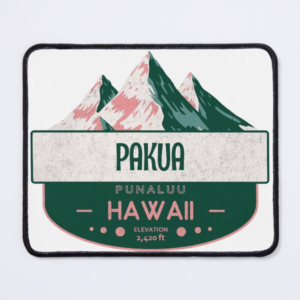 Item preview, Pākua, Punaluu, Hawaii, Mountain Design designed and sold by Wanderful-roads.