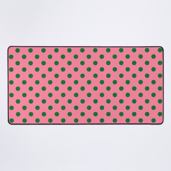 Item preview, Colorful Painted Polka Dot Pattern in Green and Pink designed and sold by kierkegaard.