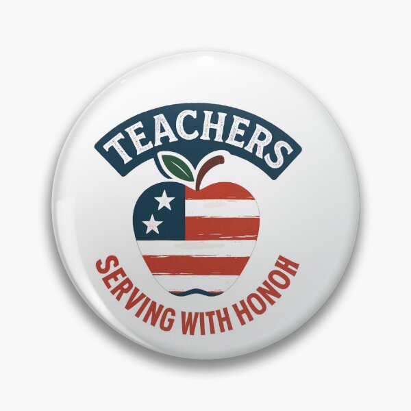 Item preview, Teachers Serving With Honor – Patriotic Teacher Design designed and sold by New Art.