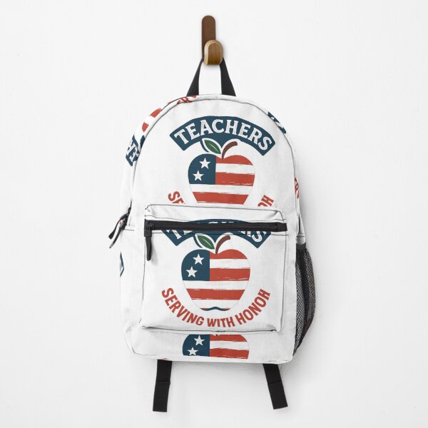 Item preview, Teachers Serving With Honor – Patriotic Teacher Design designed and sold by New Art.