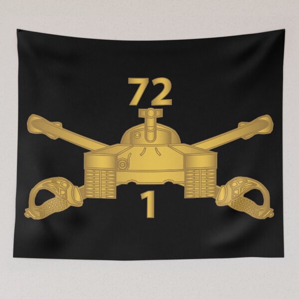 Item preview, Army - 1st Bn 72nd Armor - Armor Branch wo Txt X 300 designed and sold by Military Insignia Products.