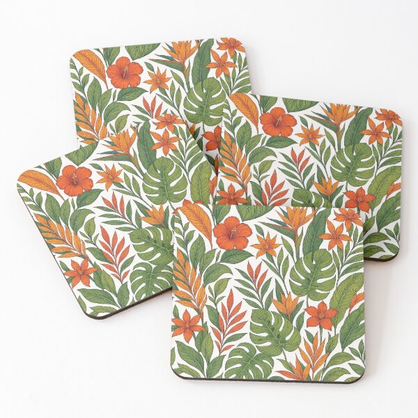 Item preview, Tropical Botanical Floral Pattern designed and sold by MiLaKK.