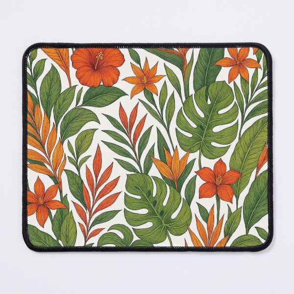 Item preview, Tropical Botanical Floral Pattern designed and sold by MiLaKK.