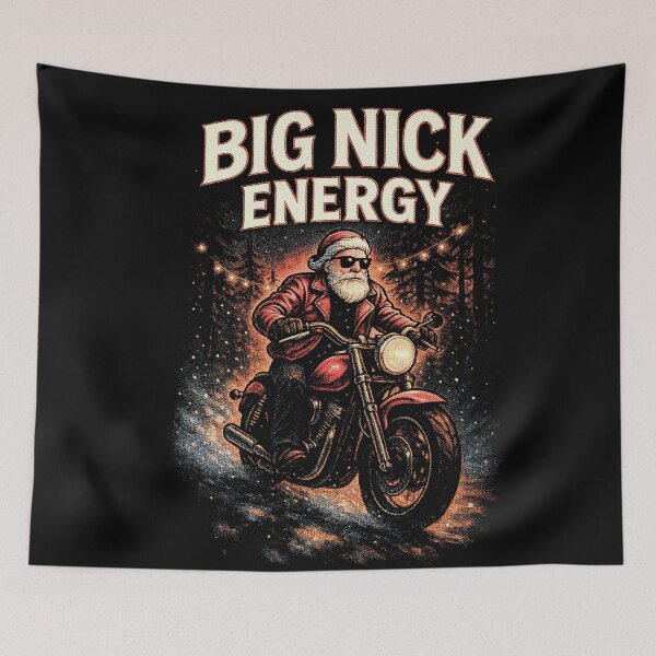 Item preview, Big Nick Energy – The Bad Santa Tee designed and sold by Buzzworthy Threads.
