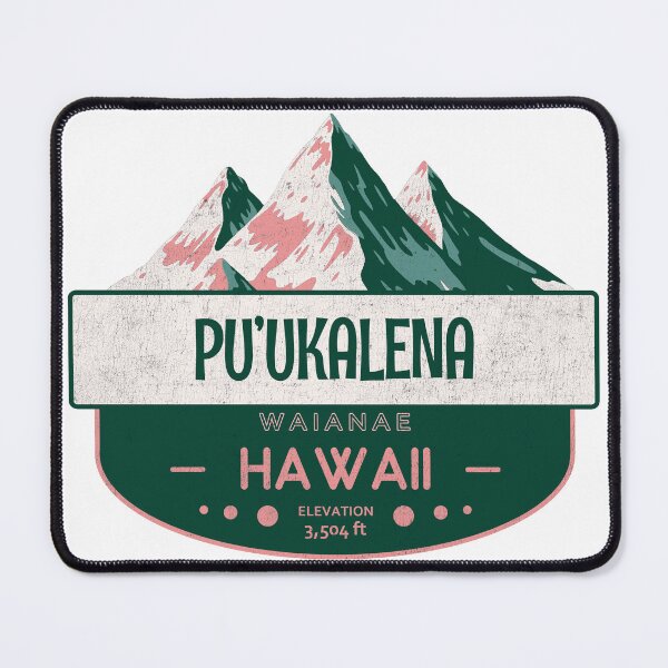 Item preview, Pu'ukalena, Waianae, Hawaii, Mountain Design designed and sold by Wanderful-roads.