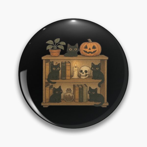 Item preview, autumn black cats  designed and sold by szydelkowanika.