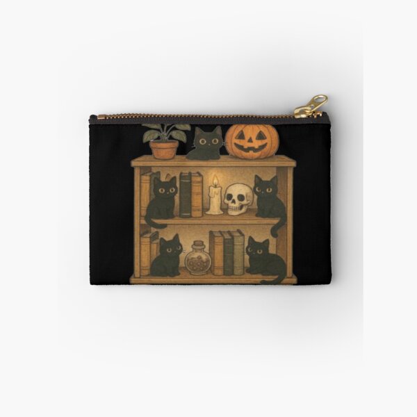 Item preview, autumn black cats  designed and sold by szydelkowanika.