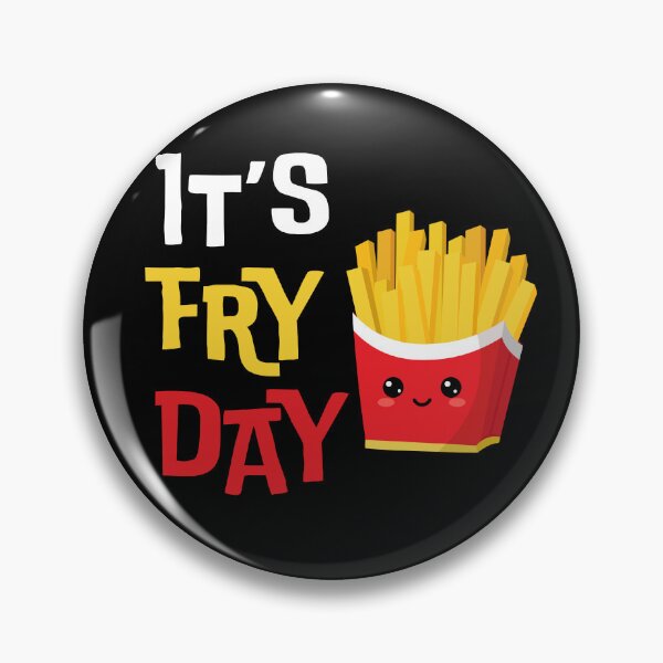 Item preview, It's Fry Day - French Fries Lover Fast Food Eater designed and sold by Anton Ashraf.
