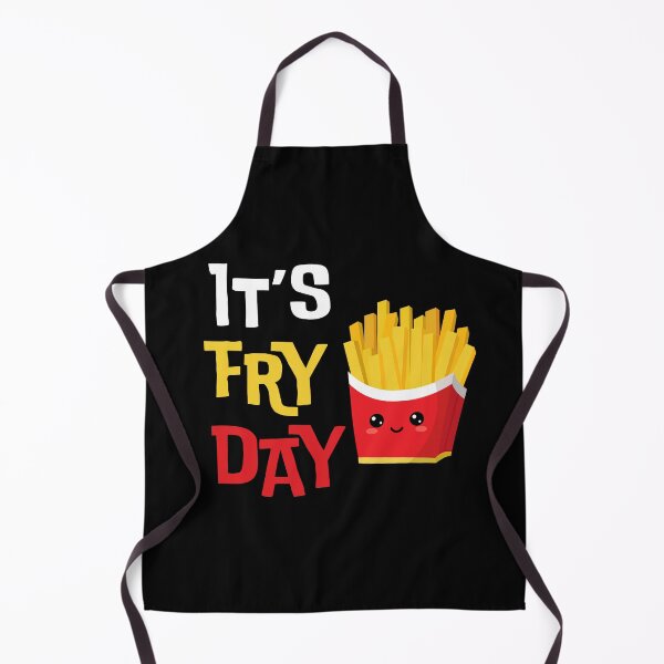 Item preview, It's Fry Day - French Fries Lover Fast Food Eater designed and sold by Anton Ashraf.