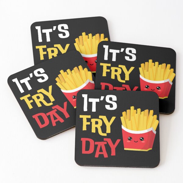 Item preview, It's Fry Day - French Fries Lover Fast Food Eater designed and sold by Anton Ashraf.