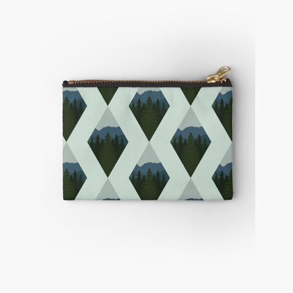 Item preview, Mountains with trees designed and sold by Jenny Vin Creates.