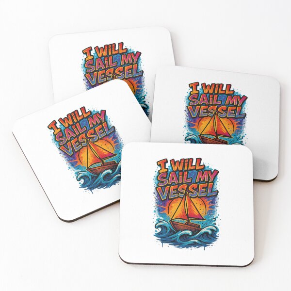 Item preview, I Will Sail My Vessel – Graffiti Street Art Design designed and sold by BoldApparel.