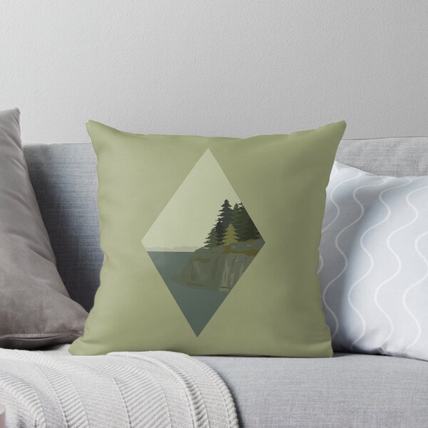 Item preview, Cliffside with trees designed and sold by Jenny Vin Creates.