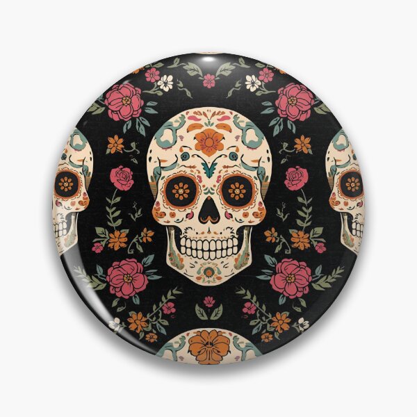 Item preview, Sugar Skull Halloween Skulls designed and sold by PatronesKawai.