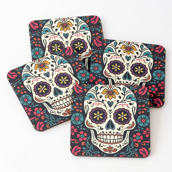 Item preview, Sugar Skull Halloween Skulls designed and sold by PatronesKawai.