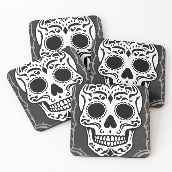 Item preview, Sugar Skull Halloween Skulls designed and sold by PatronesKawai.