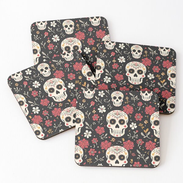 Item preview, Sugar Skull Halloween Skulls designed and sold by PatronesKawai.