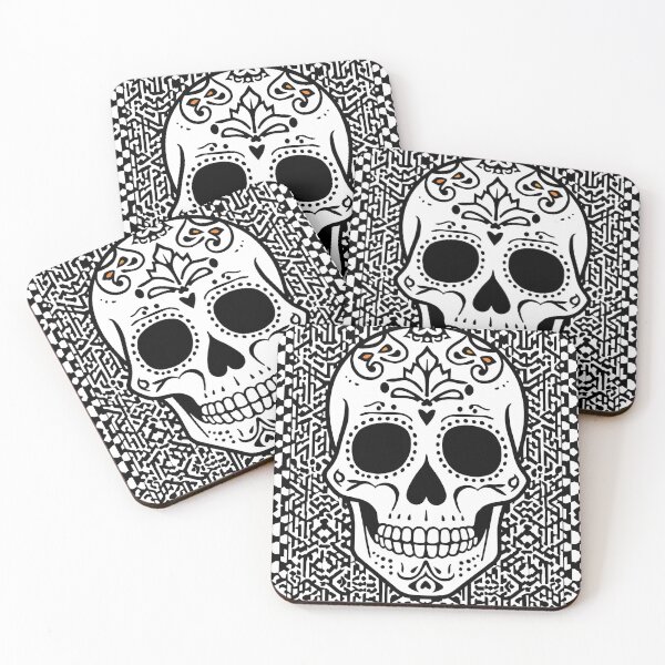 Item preview, Sugar Skull Halloween Skulls designed and sold by PatronesKawai.