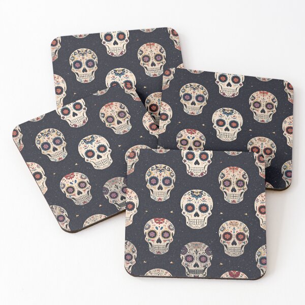 Item preview, Sugar Skull Halloween Skulls designed and sold by PatronesKawai.