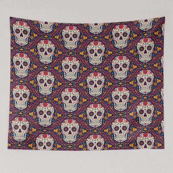 Item preview, Sugar Skull Halloween Skulls designed and sold by PatronesKawai.