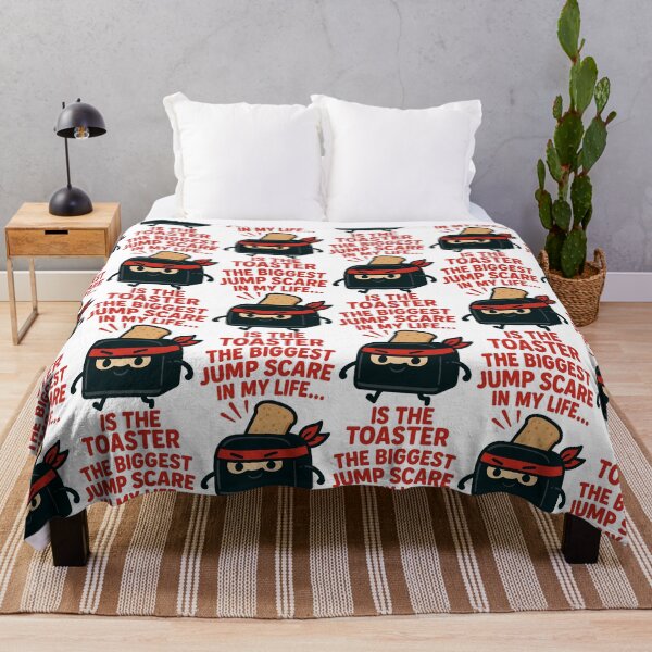 Item preview, The Biggest Jump Scare in My Life Is the Toaster Funny Design designed and sold by TeeTimeTreasure.