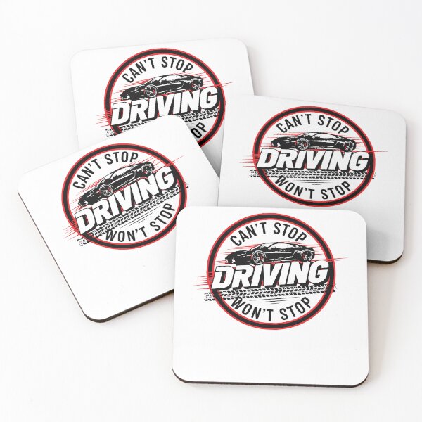 Item preview, Can’t Stop Won’t Stop Driving – Funny & Motivational Car Lover designed and sold by LuxeGraphix.