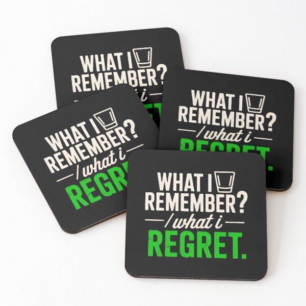 Item preview, Clever Contrast Between Fun Nights and Regretful Mornings designed and sold by SplashTastic.
