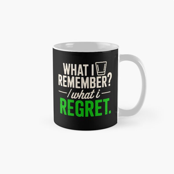 Item preview, Clever Contrast Between Fun Nights and Regretful Mornings designed and sold by SplashTastic.