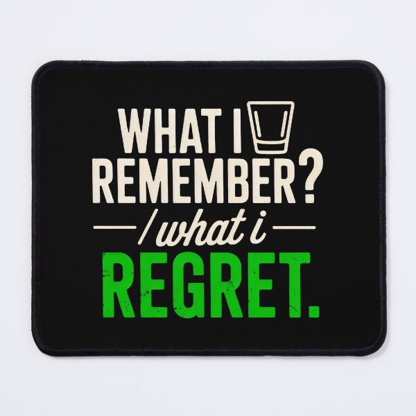 Item preview, Clever Contrast Between Fun Nights and Regretful Mornings designed and sold by SplashTastic.