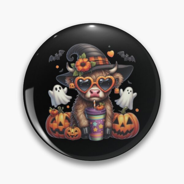 Item preview, halloween autumn cow designed and sold by szydelkowanika.