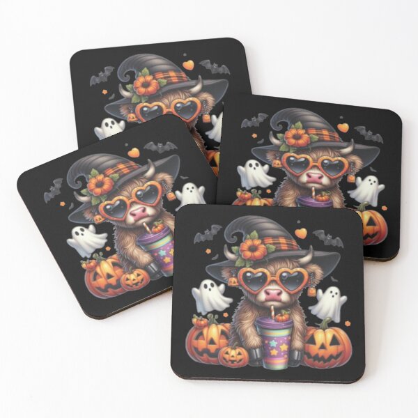 Item preview, halloween autumn cow designed and sold by szydelkowanika.