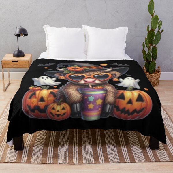 Item preview, halloween autumn cow designed and sold by szydelkowanika.