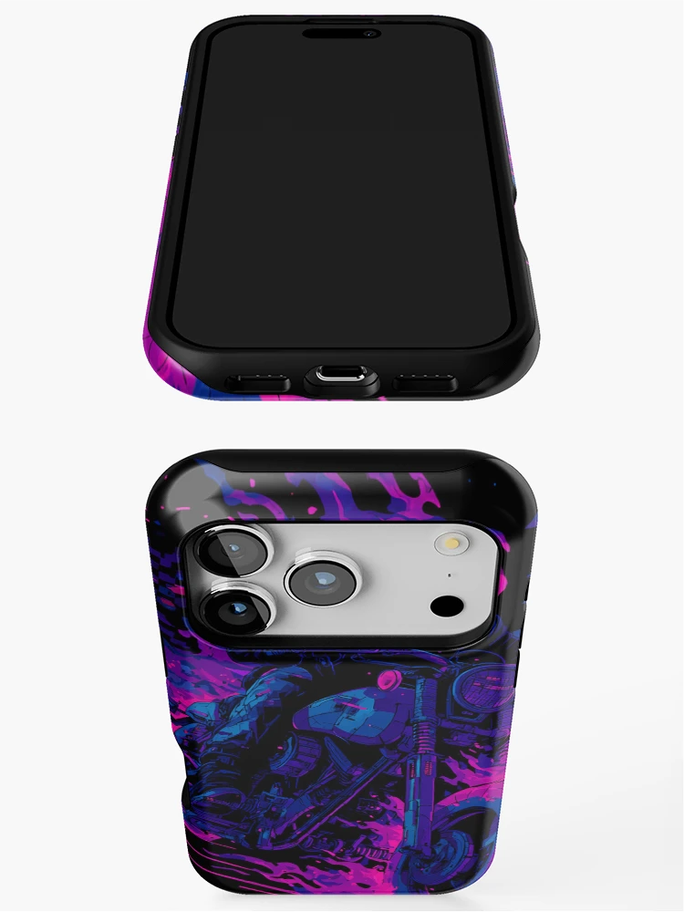 Thumbnail 3 of 4, iPhone Case, Let's Ride! designed and sold by RatherCreative.