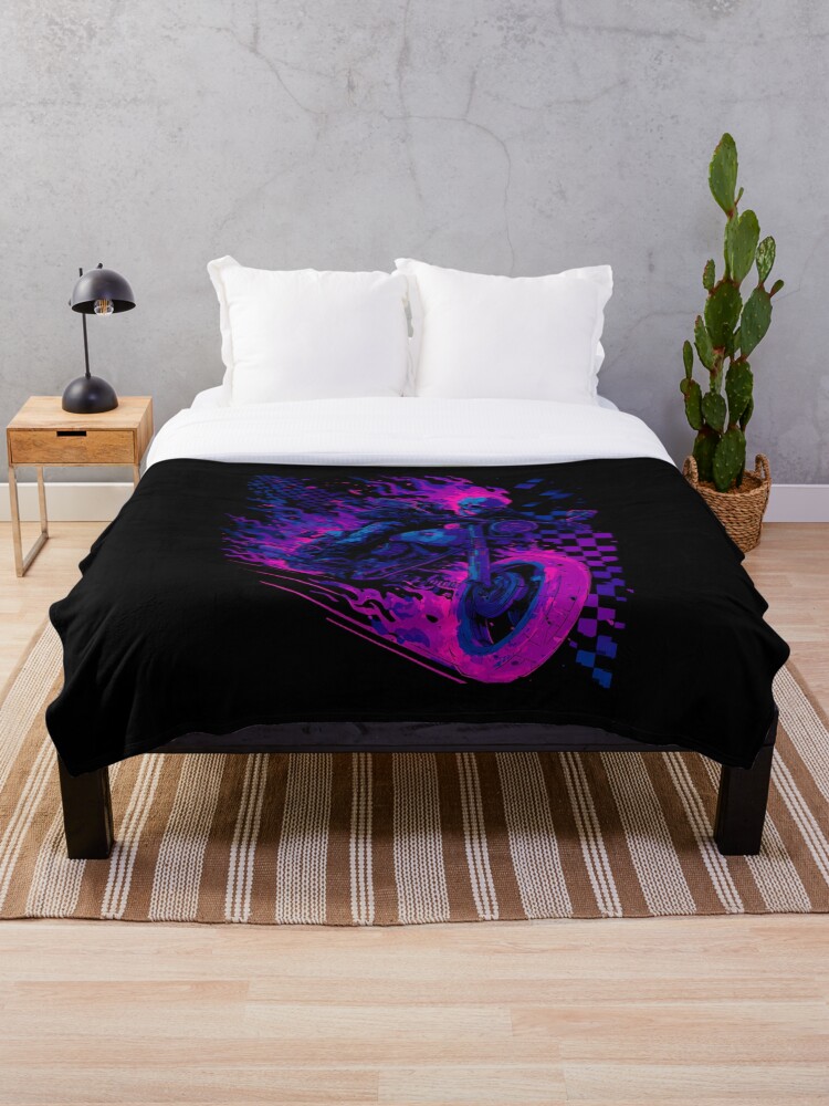 Thumbnail 1 of 6, Throw Blanket, Let's Ride! designed and sold by RatherCreative.