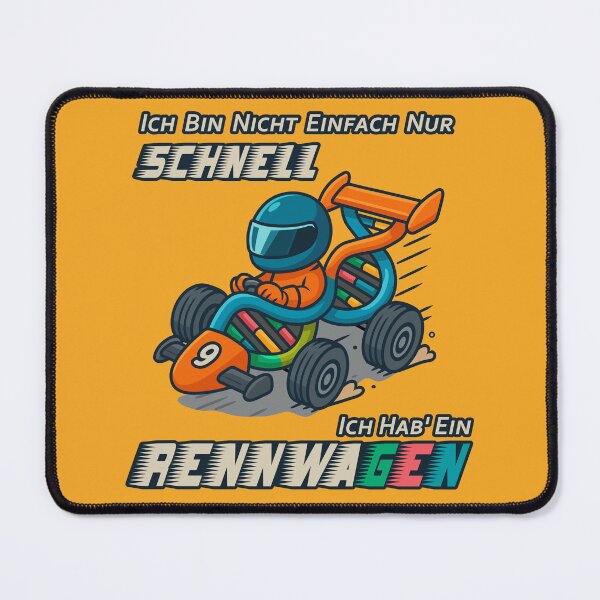 Item preview, RennwaGEN – Funny DNA & Racing Wordplay for Biology and Motorsport Fans designed and sold by GiborDesign.
