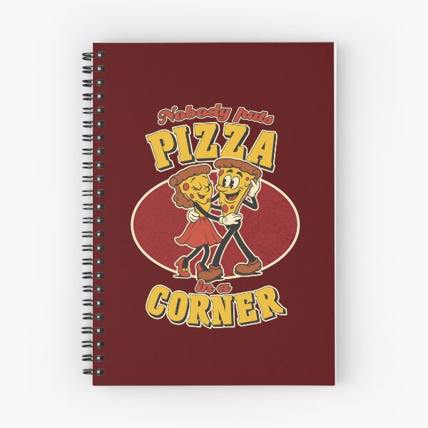 Item preview, Dancing Pizza Slices Funny Retro Cartoon designed and sold by TheJollyDoodle.