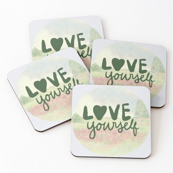 Item preview, Love Yourself Circle Scenic Nature Design designed and sold by Studio Sonders.