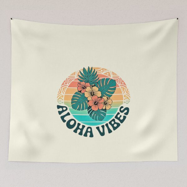 Item preview, Aloha Vibes Hibiscus Circle designed and sold by VibrArtco.