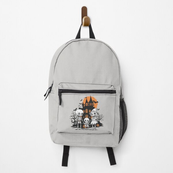 Item preview, A family of skeletons and a scary castle. designed and sold by MagelliShop.