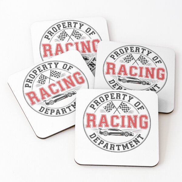 Item preview, Property of Racing Department – Funny & Cool Racing designed and sold by LuxeGraphix.