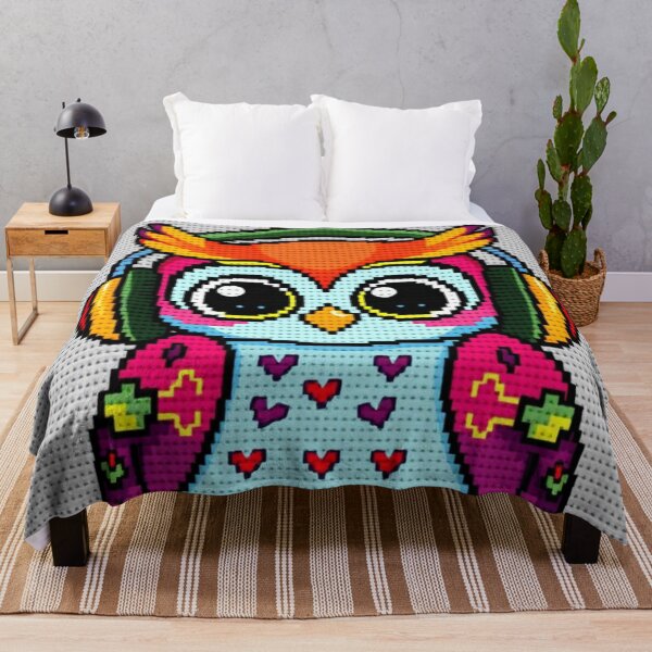 Item preview, Colorful Kawaii Owl with Headphones – Cute Music Lover Design designed and sold by MiraLumeStudio.